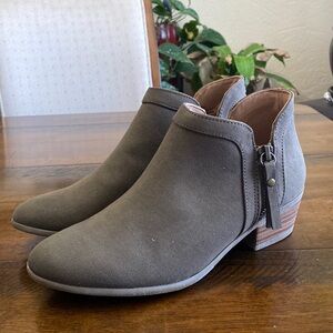 Booties Viola Olive